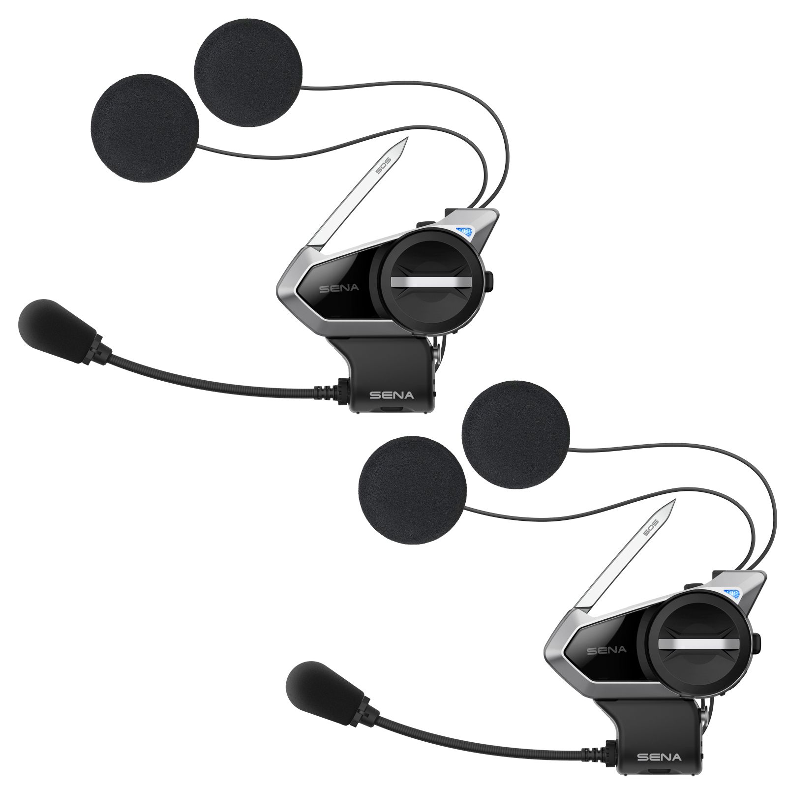 SENA 50S Doppelset - Sound by Harman Kardon - Bluetooth communication  system for motorcycles