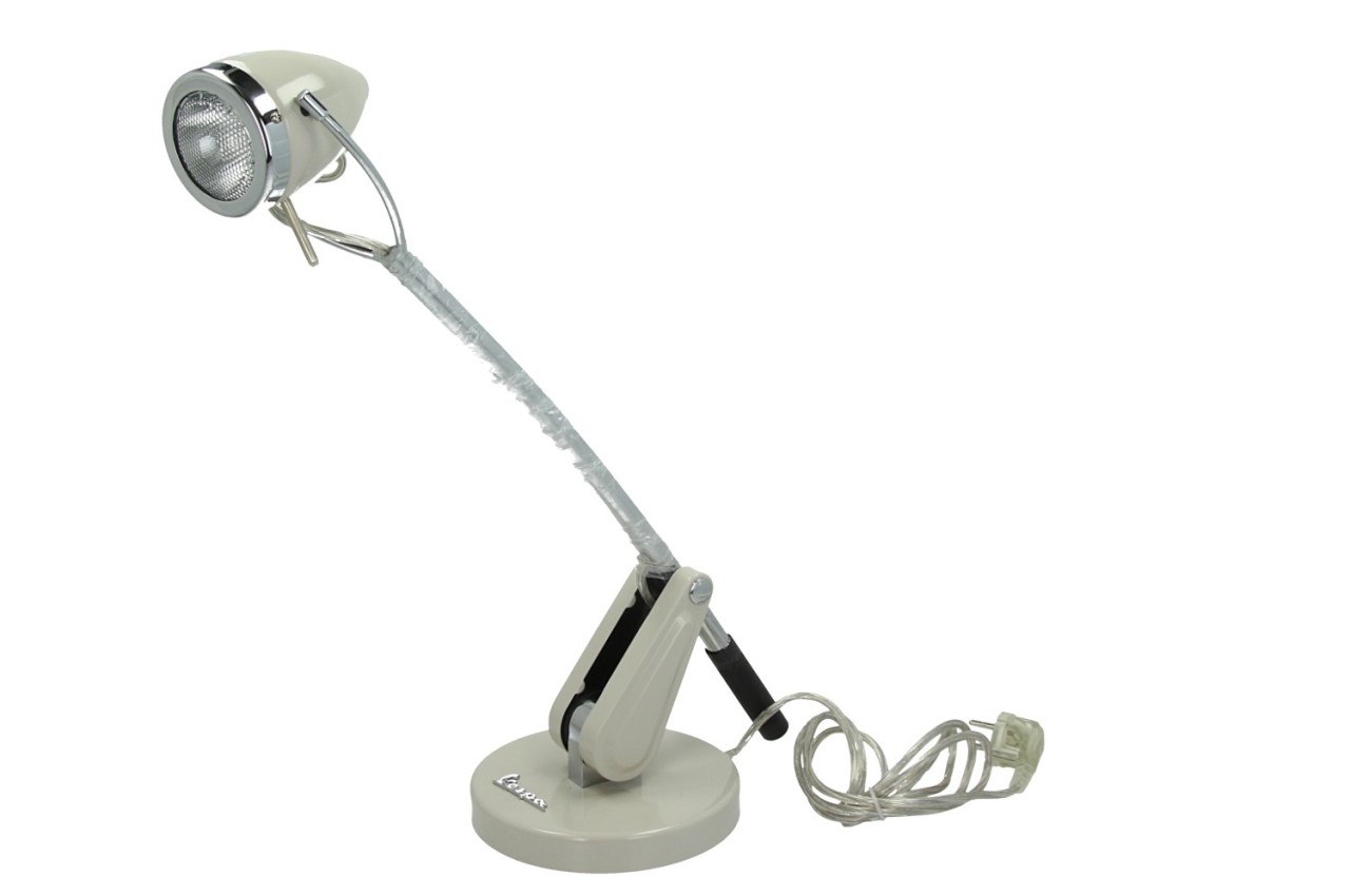 Stationair scheidsrechter Spotlijster Vespa table lamp white vintage | Piaggio-Vespa Online Shop by RWN